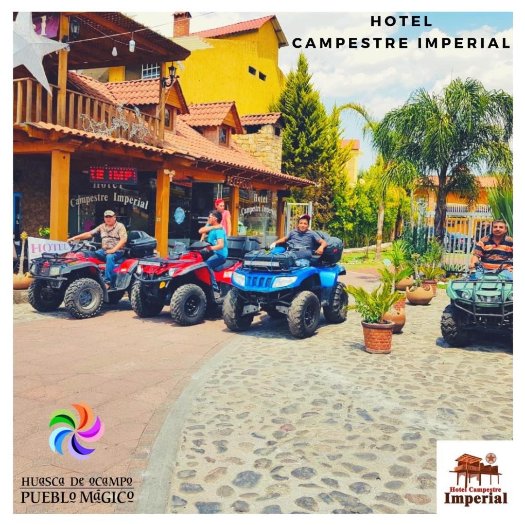 Hotel Campestre Imperial Huasca de Ocampo Kültér fotó